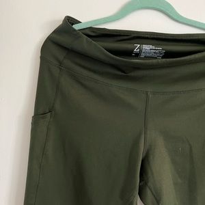 Olive green XL Zella Leggings with pockets